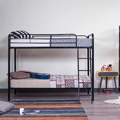 Go Green Woods Twin over Twin Metal Bunk Bed