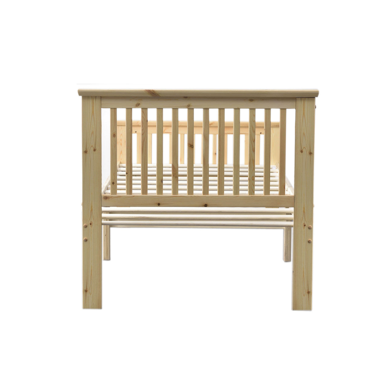 Go Green Woods Jassmine Solid Wood Platform Pine Twin Bed