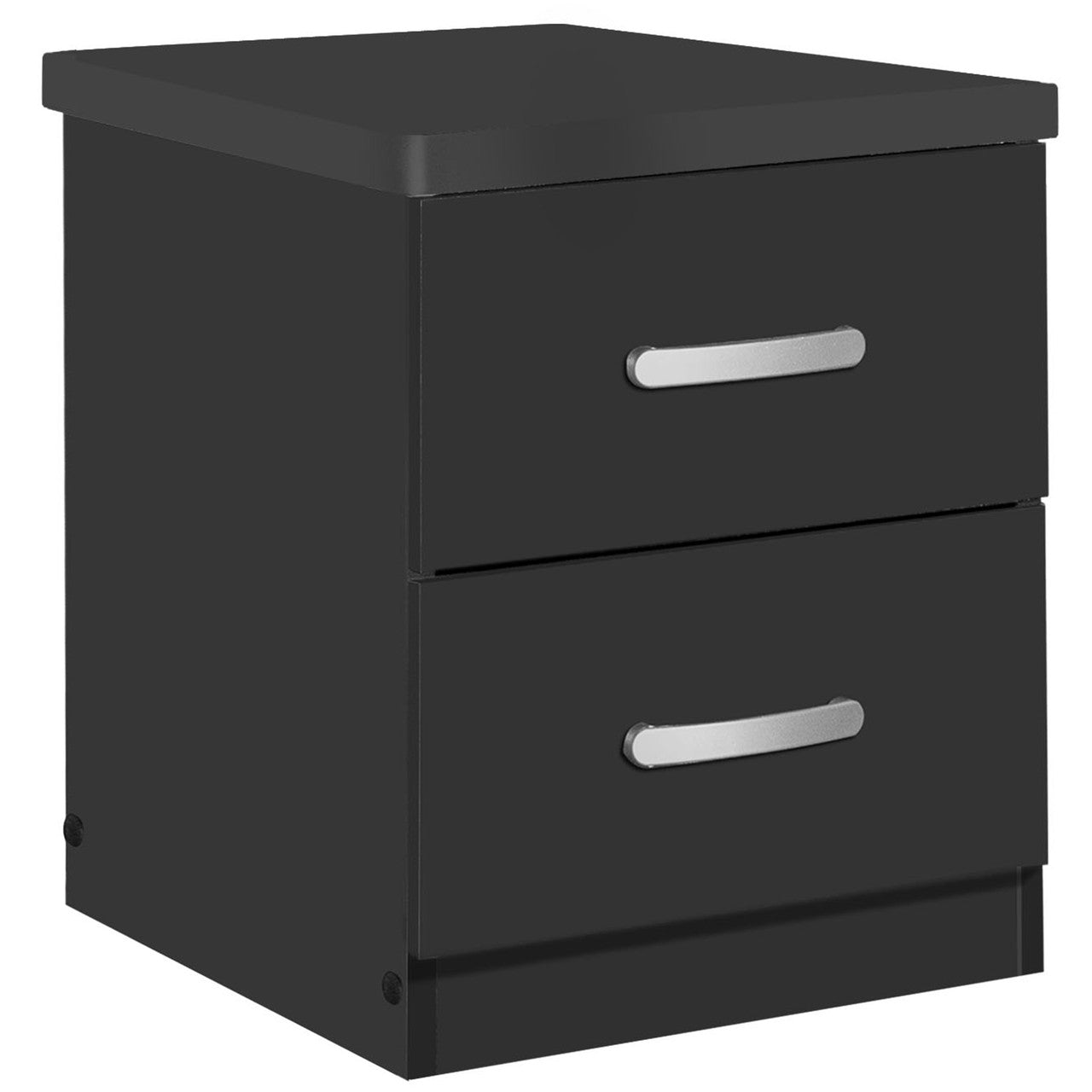 Go Green Woods Cindy Faux Wood 2 Drawer Nightstand
