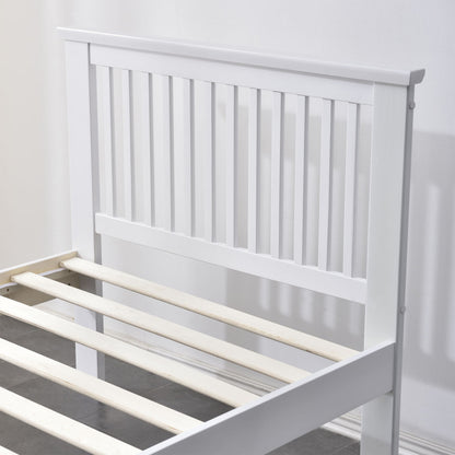 Go Green Woods Jassmine Solid Wood Platform Pine Twin Bed
