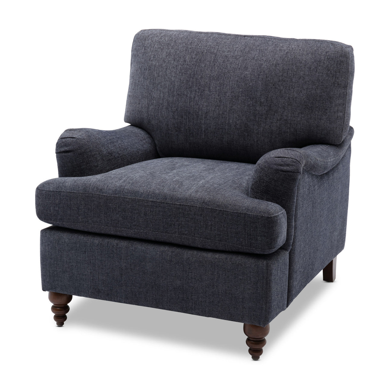 Navy Classic Candor Arm Chair