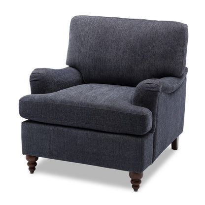 Navy Classic Candor Arm Chair