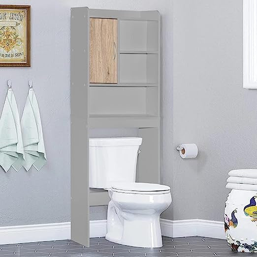 Go Green Woods Ace Over the Toilet Storage Rack