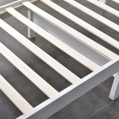 Go Green Woods Jassmine Solid Wood Platform Pine Twin Bed