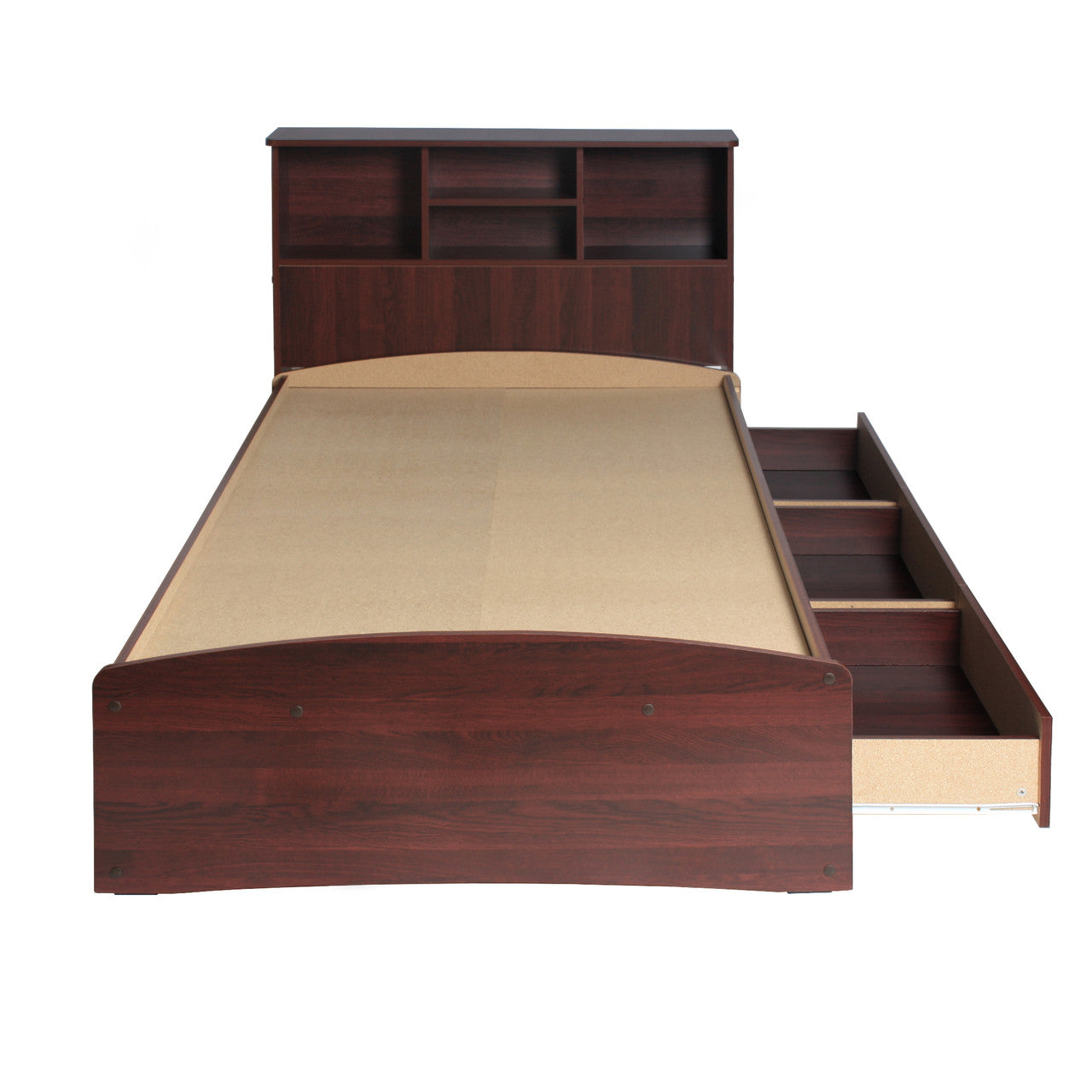 Go Green Woods California Wooden Twin Captains Bed