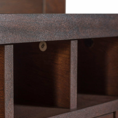 Go Green Woods Corner Bar Cabinet