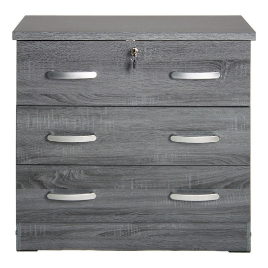 Go Green Woods 3 Drawer Engineered Wood Chest Bedroom Dresser