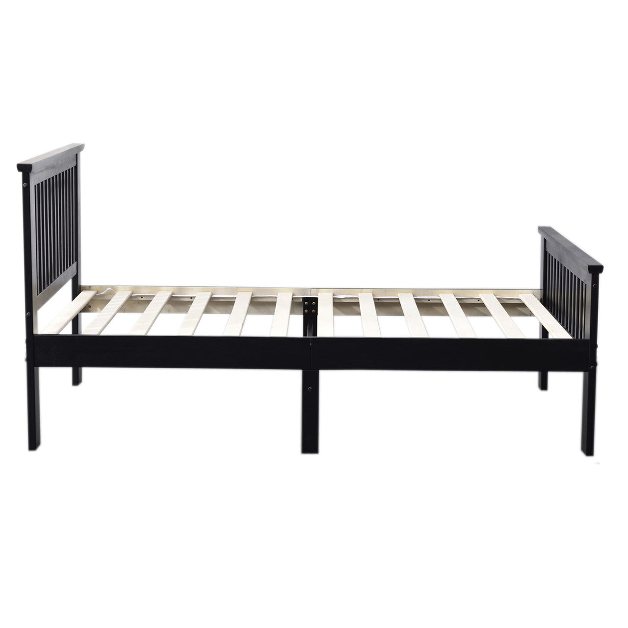 Go Green Woods Jassmine Solid Wood Platform Pine Twin Bed