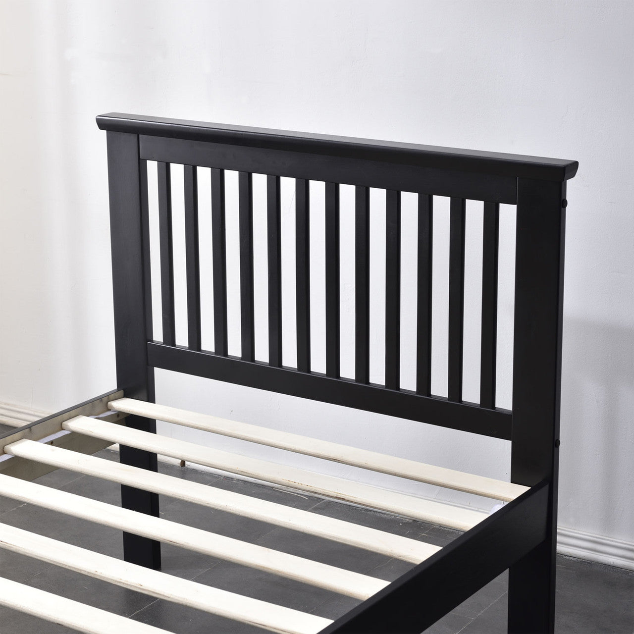 Go Green Woods Jassmine Solid Wood Platform Pine Twin Bed