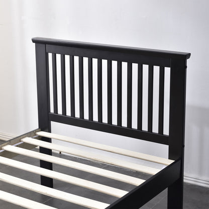 Go Green Woods Jassmine Solid Wood Platform Pine Twin Bed
