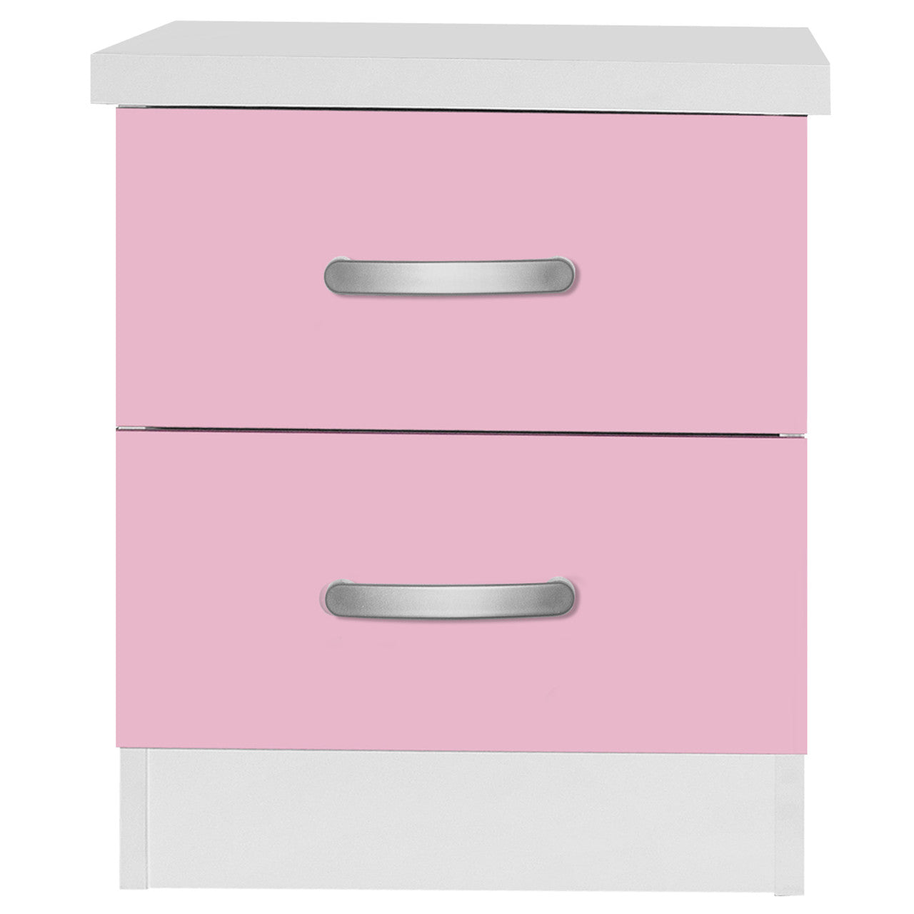 Go Green Woods Cindy Faux Wood 2 Drawer Nightstand