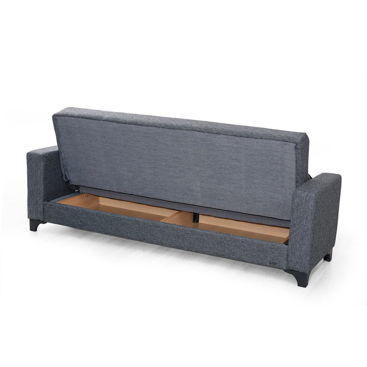 Armada Light Gray Fabric Loveseat