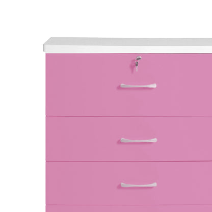 Go Green Woods Florence Wood 5 Drawer Dresser for Bedroom