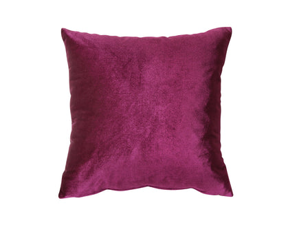 Regal Burgundy Loveseat with 2 Pillows in Burgundy Velvet